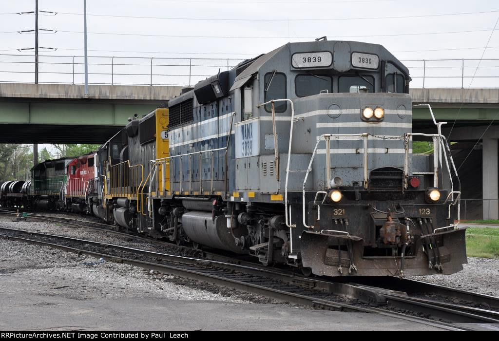 Local prepares to depart the yard